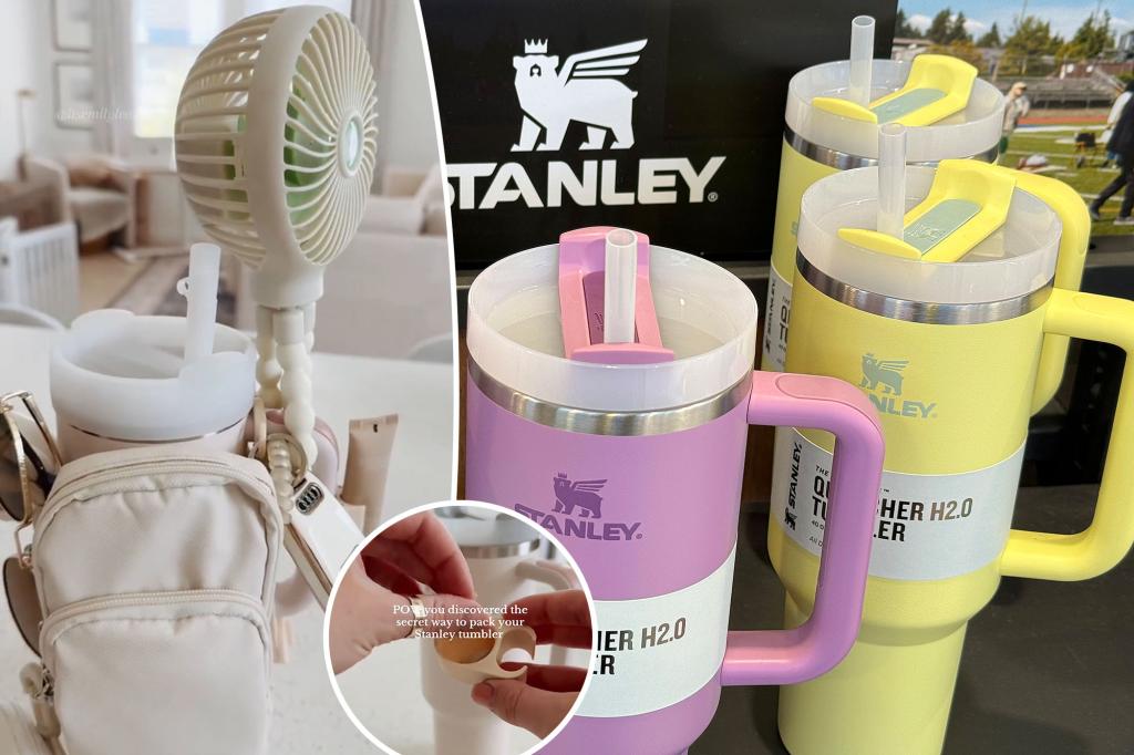 People are 'packing' Stanley bags with quirky accessories: 'What happened to backpacks?'