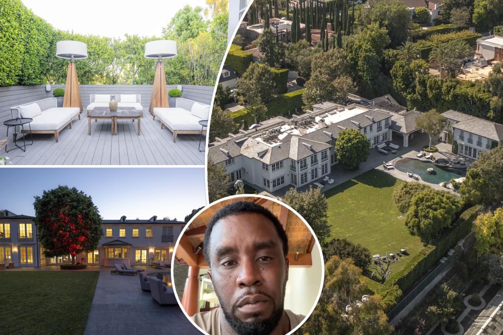 Sean 'Diddy' Combs Wants $61.5 Million For His Beverly Hills Mansion - About 6 Months After The Feds Raid It